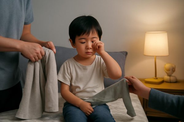 잠들기 전 생활 습관은 어떤 순서가 도움이 될까요 관련 AI 생성 예시 이미지