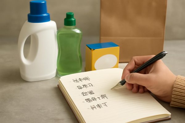 생활용품 구매 지출 기록 핵심 정리: 무엇부터 남겨야 할까 관련 AI 생성 예시 이미지