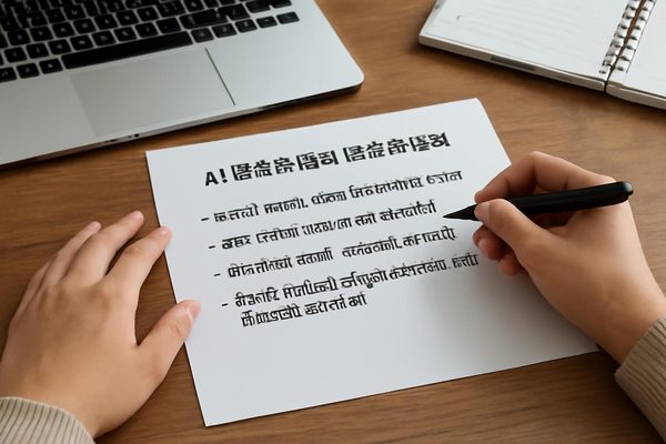 놓치기 쉬운 오류와 바로잡는 방법 관련 AI 생성 예시 이미지