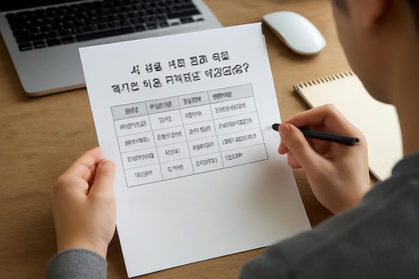 AI 일정 관리 결과 검토 알아둘 점은 무엇부터 확인해야 할까요? 관련 AI 생성 예시 이미지