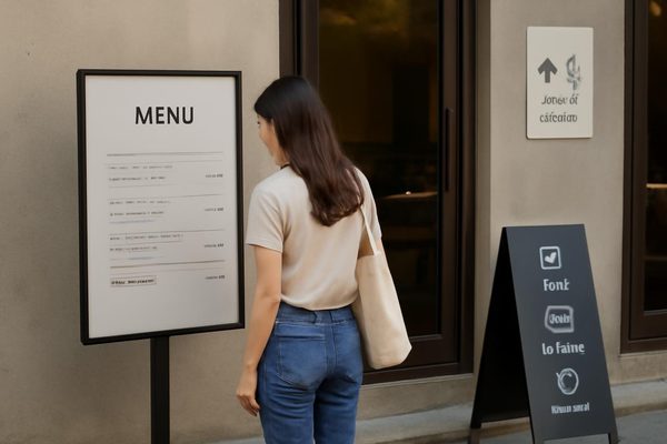 외식 주의사항 실용 가이드: 식당에 들어가기 전에 먼저 볼 것 관련 AI 생성 예시 이미지