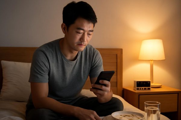 취침 시간 습관 점검 핵심 정리, 가장 먼저 무엇을 볼까 관련 AI 생성 예시 이미지