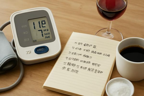 생활 습관은 어떤 항목을 함께 보면 좋나요 관련 AI 생성 예시 이미지