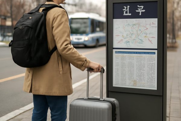 전주 여행 교통편 비교 실용 가이드, 무엇을 먼저 따져봐야 할까요? 관련 AI 생성 예시 이미지
