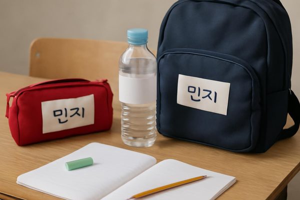 이름표와 보관 방식에서 생기는 실수는 왜 반복될까요? 관련 AI 생성 예시 이미지