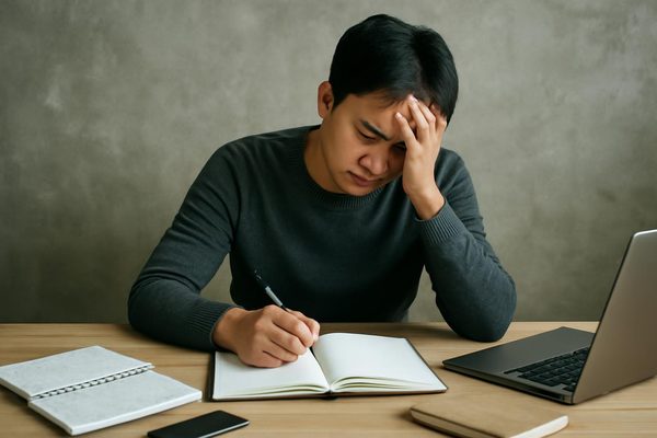계획이 자꾸 무너질 때 어떻게 점검해야 하나요? 관련 AI 생성 예시 이미지