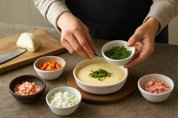 부재료는 꼭 넣어야 할까요 관련 AI 생성 예시 이미지