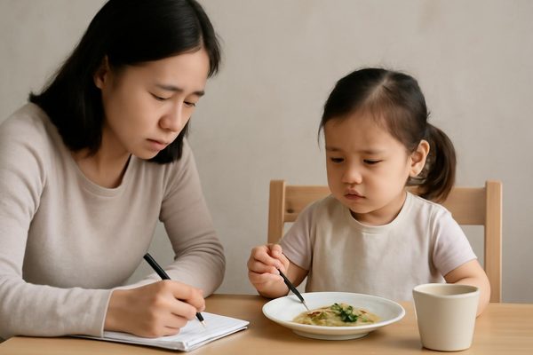 기록할 때 자주 하는 실수는 무엇일까요 관련 AI 생성 예시 이미지