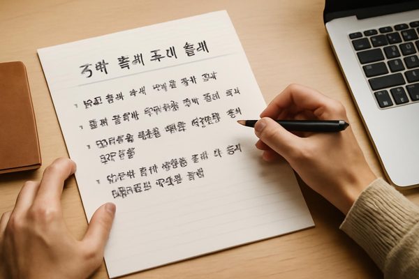 경력 정리 준비 순서 실용 가이드, 무엇부터 모아야 할까요? 관련 AI 생성 예시 이미지