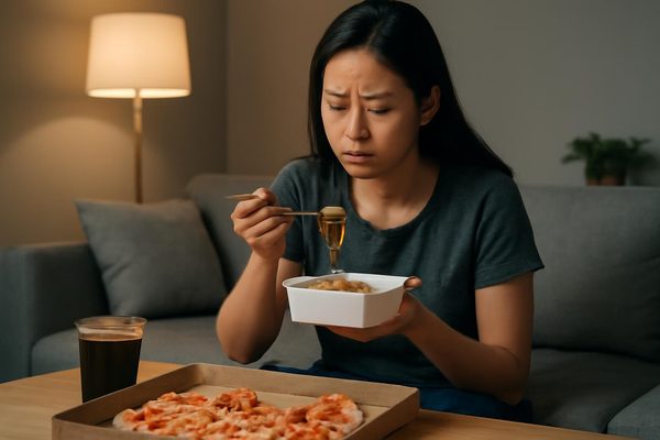 야식 습관 관리 계획은 왜 필요할까요? 관련 AI 생성 예시 이미지