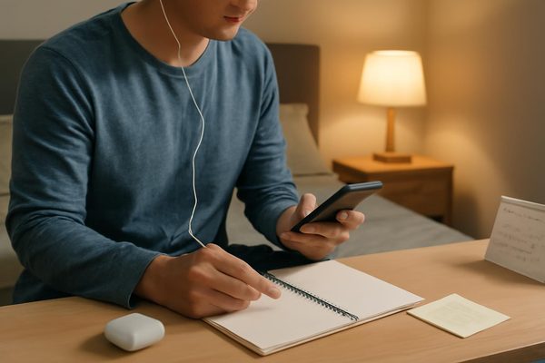 실제로 적용하기 쉬운 소음 관리 방법 관련 AI 생성 예시 이미지