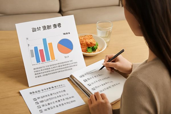 외식 관리 계획 핵심 정리, 무엇부터 잡아야 하나요? 관련 AI 생성 예시 이미지