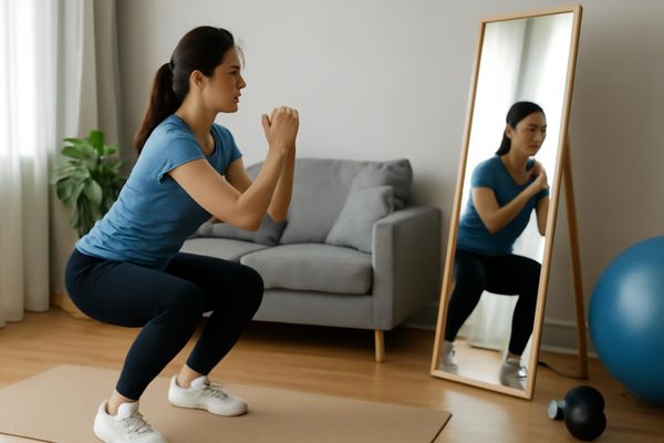 자세와 호흡에서 많이 놓치는 안전 포인트 관련 AI 생성 예시 이미지