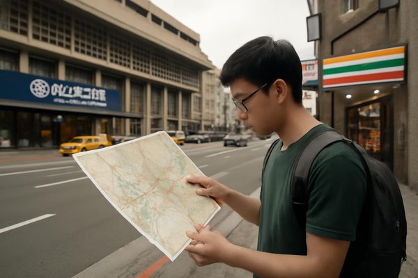 대만 여행 숙소 위치 핵심 정리부터 보면, 어디가 편한가요? 관련 AI 생성 예시 이미지