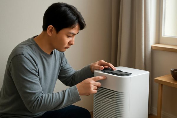작동 모드와 풍량 설정도 소음의 원인이 될 수 있습니다 관련 AI 생성 예시 이미지