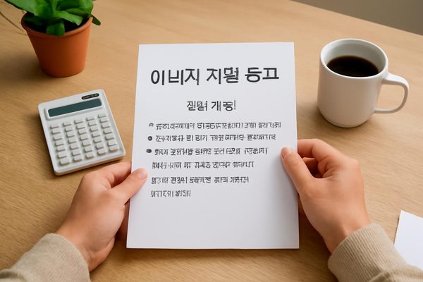 에너지 지원 공고 확인 알아둘 점은 무엇인가요 관련 AI 생성 예시 이미지