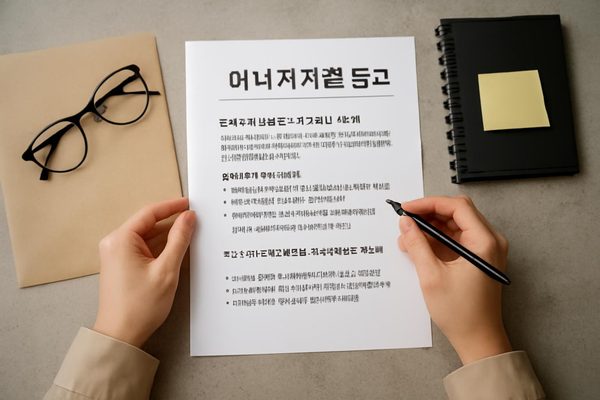 공고문에서 놓치기 쉬운 부분 관련 AI 생성 예시 이미지