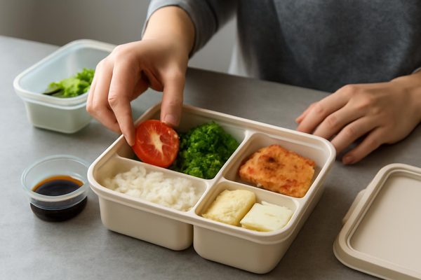 먹는 순간까지 생각한 도시락 구성 팁 관련 AI 생성 예시 이미지