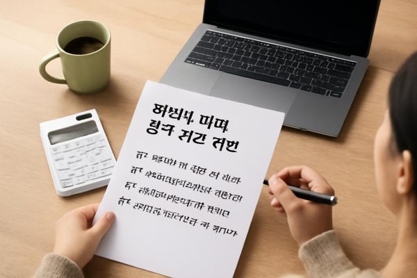 에너지 지원 접수 기간 확인에서 가장 먼저 볼 점 관련 AI 생성 예시 이미지